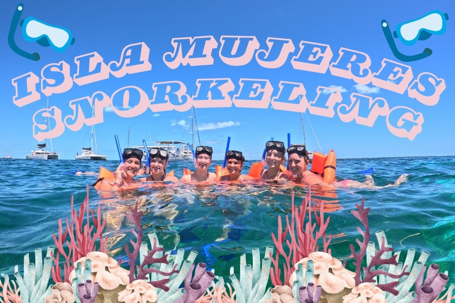 A senior trip to Isla Mujeres, located near Cancún Mexico!