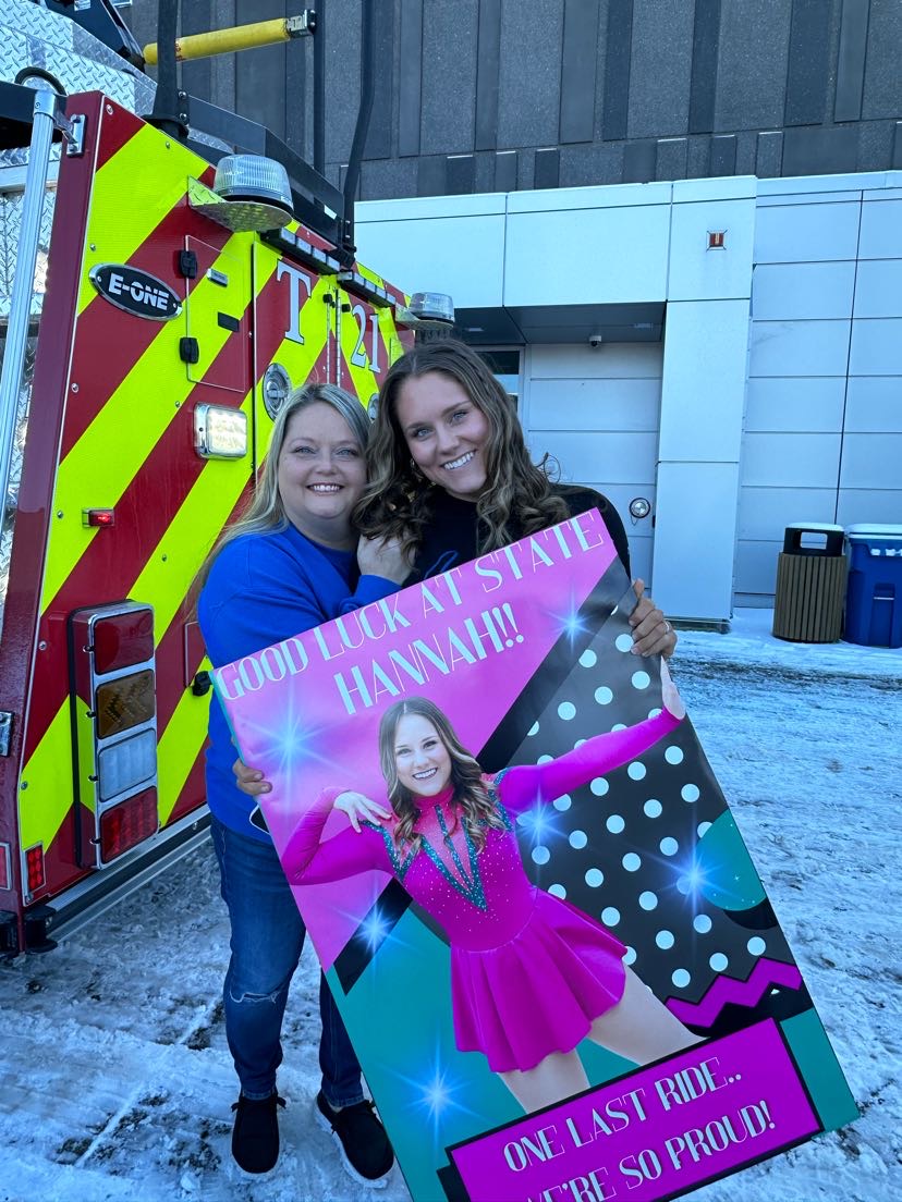 Hannah and her mom get pretty excited about anything dance related. 