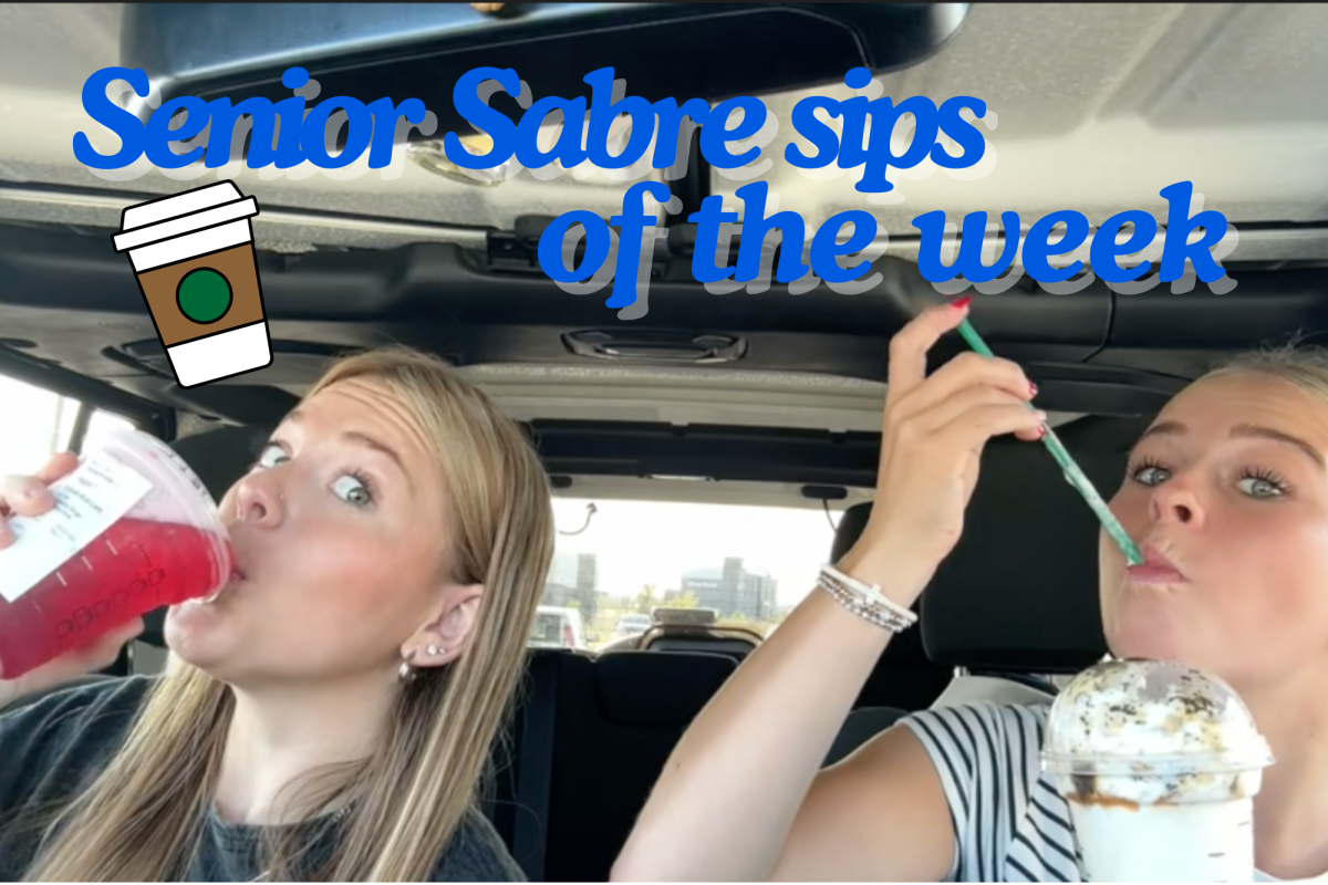 Here is our first installment of Senior Sabre Sips of the week, we choose one senior girl and one senior boy.