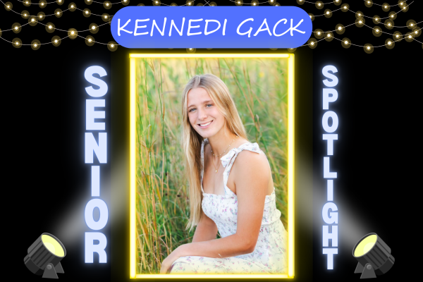 Senior, Kennedi Gack, is eager for her senior year full of sports and fun memories. (Used with permission from Kennedi Gack)