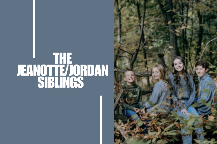 Aubrey, Cole, Brylee, and Daniel took a siblings photo last fall. (Photo used with permission from Aubrey Jeanotte)