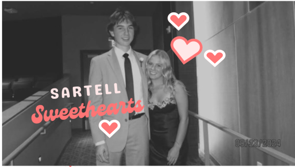 Sartell sweethearts, Kalyn and Owen, were nominated for homecoming court. (Photo used with permission from Kalyn Jacobs)