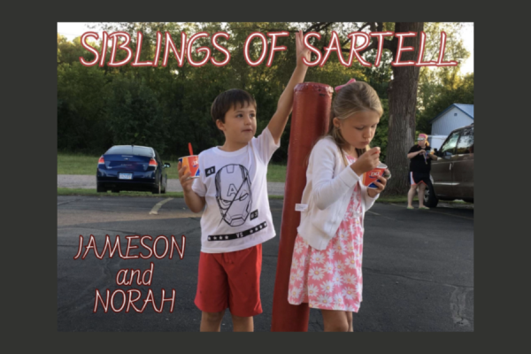 Norah and Jameson have lived their whole lives in Sartell. (Photo used with permission Norah Frie)