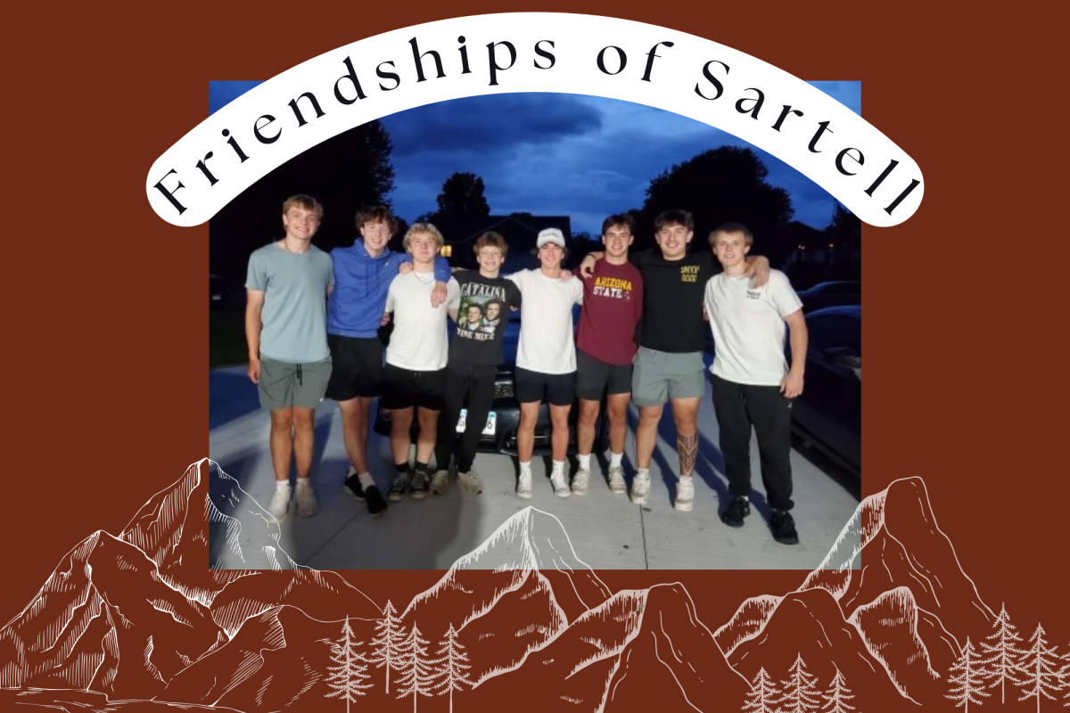 Nine SHS seniors love to have a good time and be adventurous!