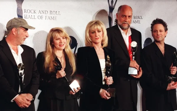 In 1998, Fleetwood Mac was awarded the Brit Award for Outstanding Contribution to Music. Fleetwood Mac guitarist Peter Green dies aged 73 by JON LEVY is licensed under Attribution 4.0 International.