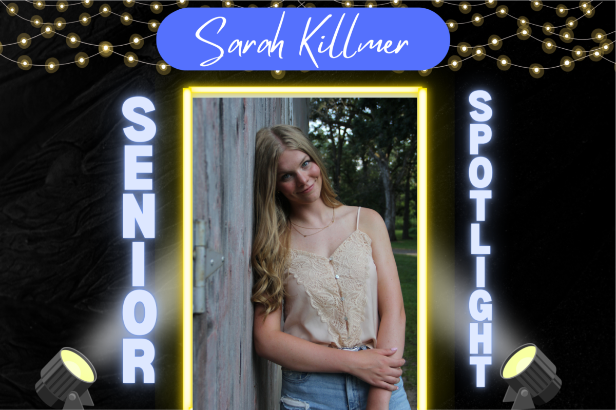 Introducing Sarah Killmer, a Sartell High School Senior this year and fantastic person! (Photo used with permission from Sarah Killmer)