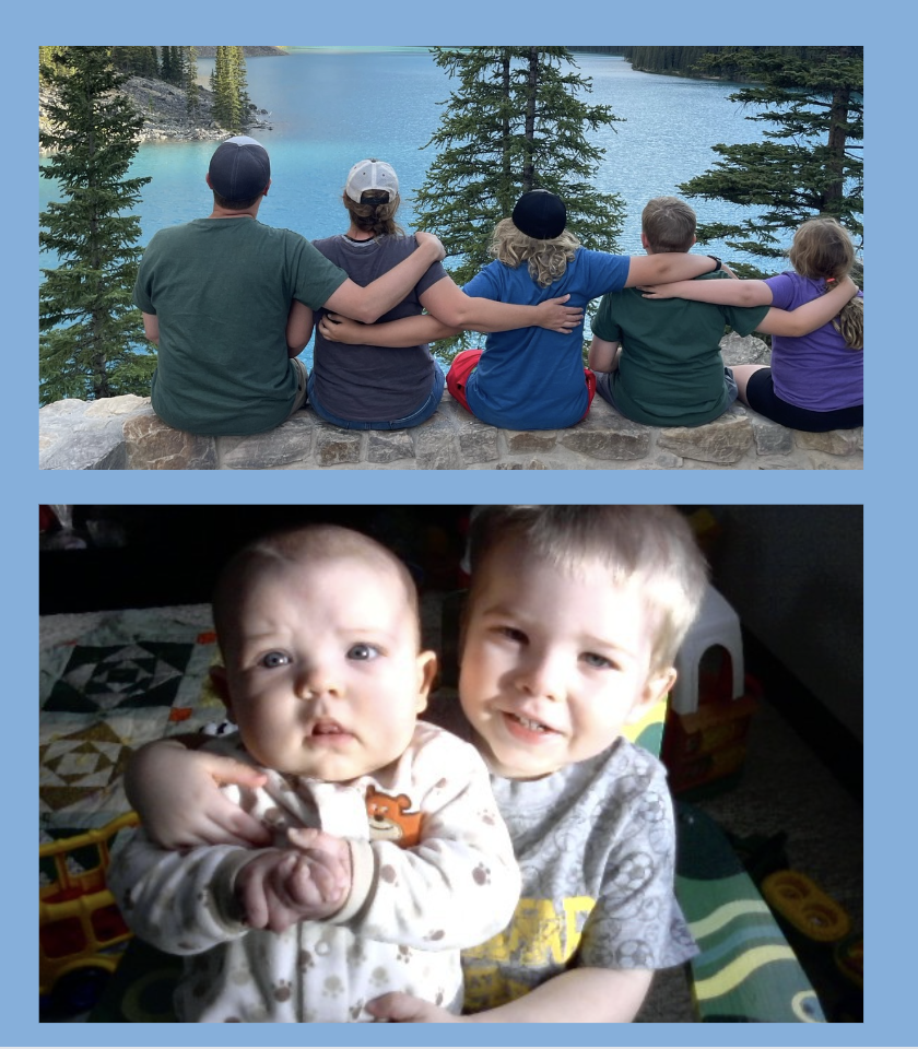 Dane and his family enjoy looking out at nature while on family trips. (Photos used with permission from Dane Nelson)