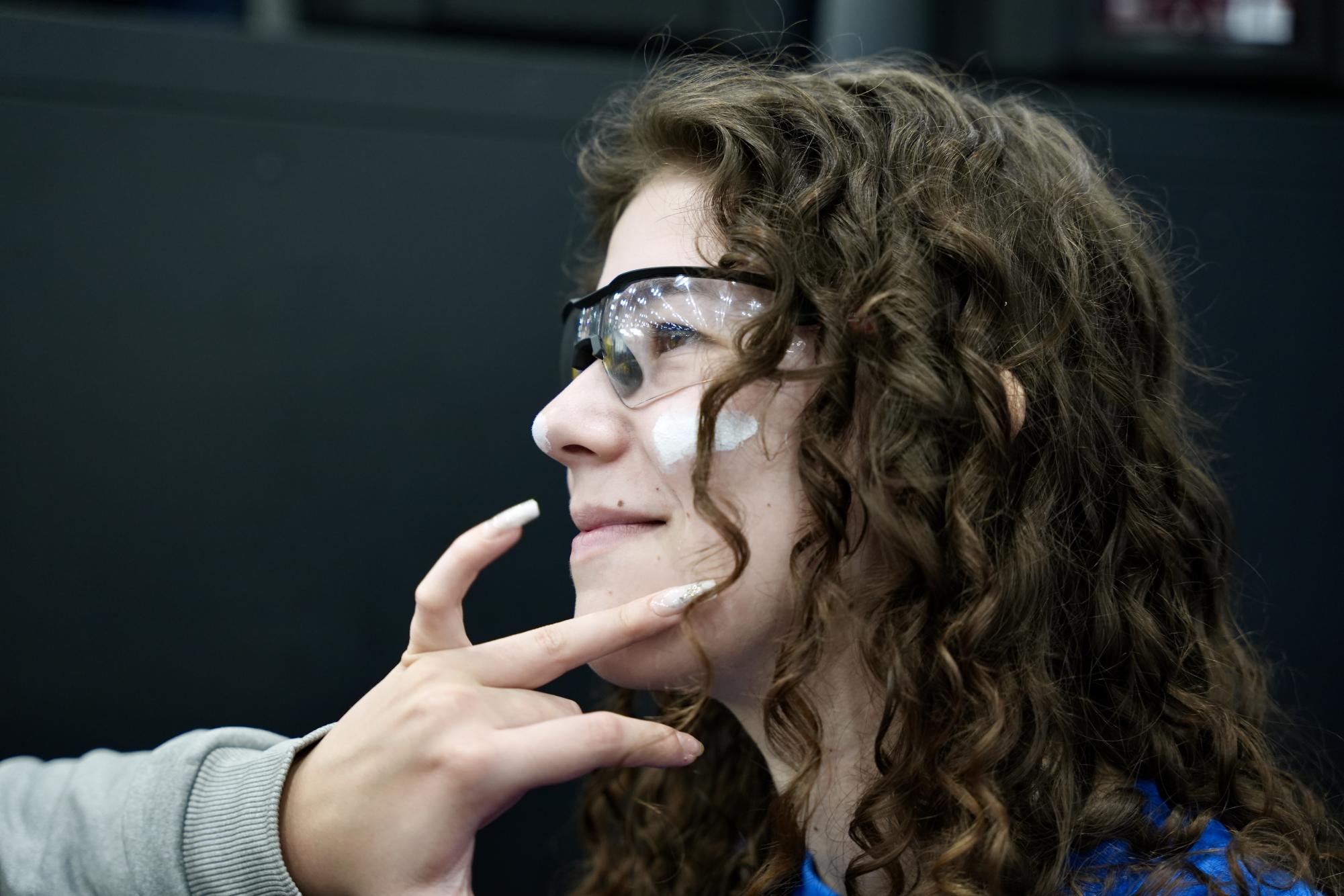 Paige is so important to our team that she was a two-year Dean’s Award finalist, which is one of the most impressive awards a student can earn! (Photo used with permission from the 6045 Sabre Robotics Team) 