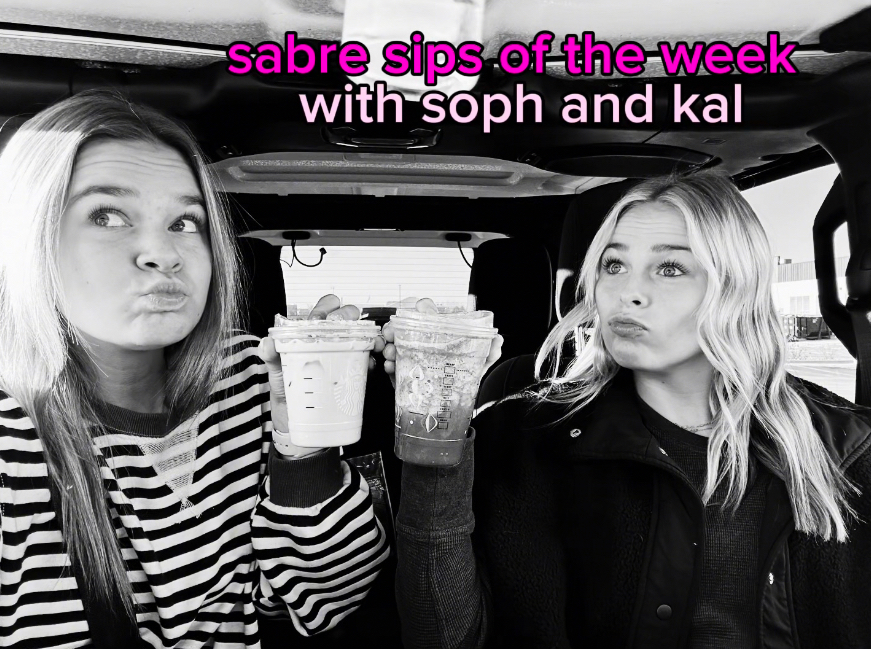 Sophie and Kalyn do another week of Sabre Sips; this week we review another coffee drink.