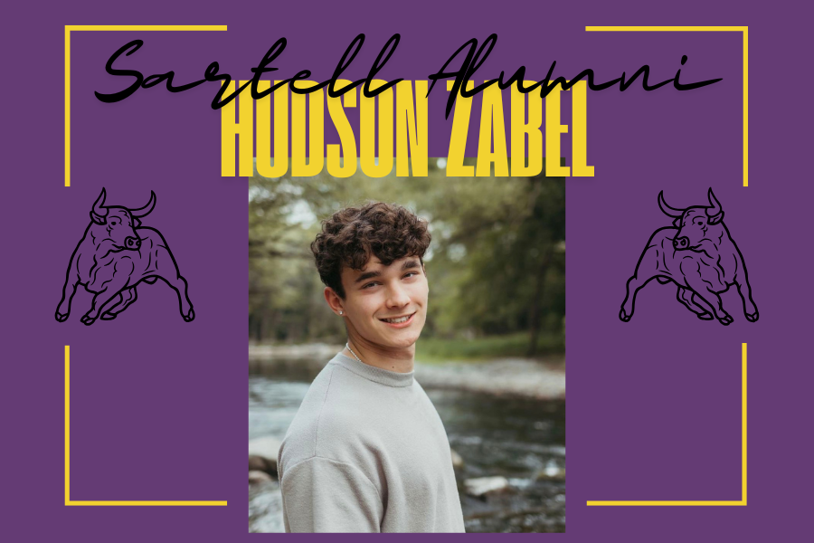 Hudson Zabel smiles for the camera at a nearby river in Sauk Rapids for his senior pictures!