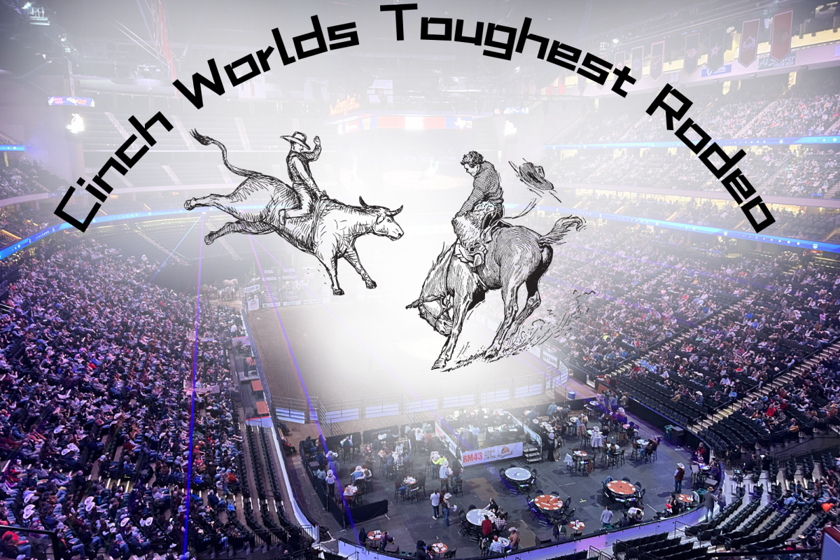 Xcel Energy Center Arena was full of rodeo fans ready to watch the events of the Cinch Toughest Rodeo. 