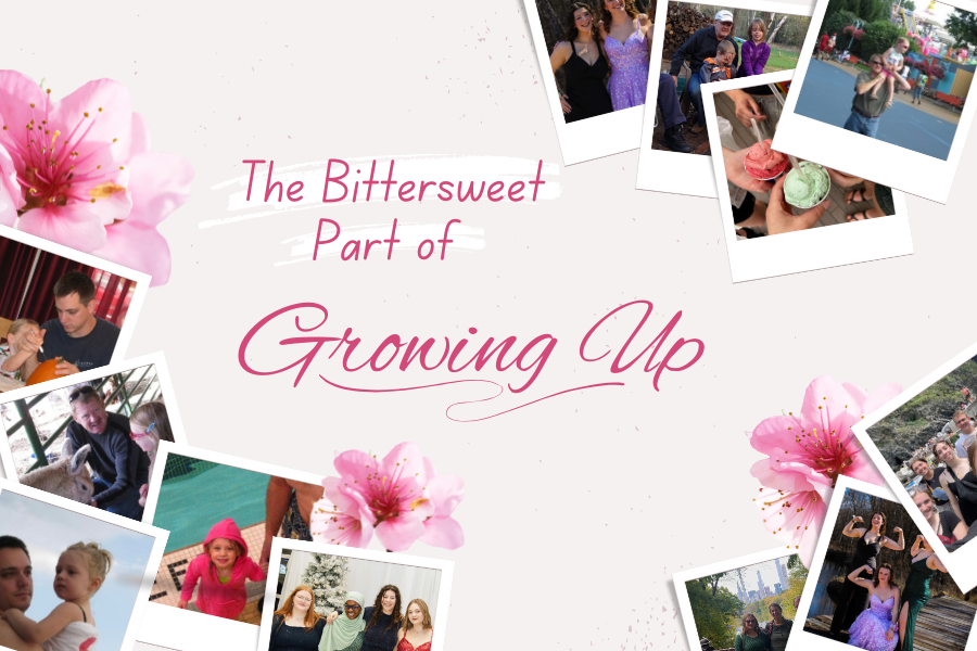 The bittersweet part of growing up