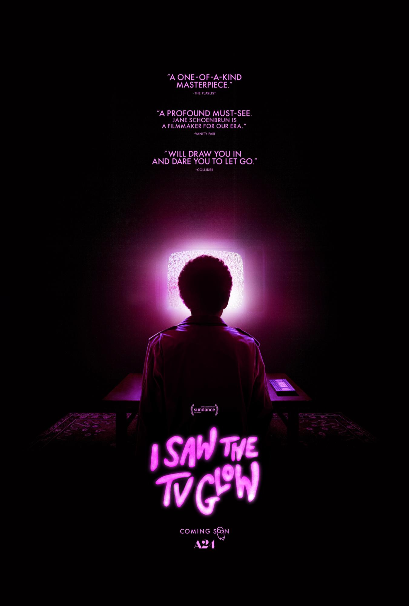 I Saw The TV glow was released on May 3rd, 2024. (Fair use photo from A24)