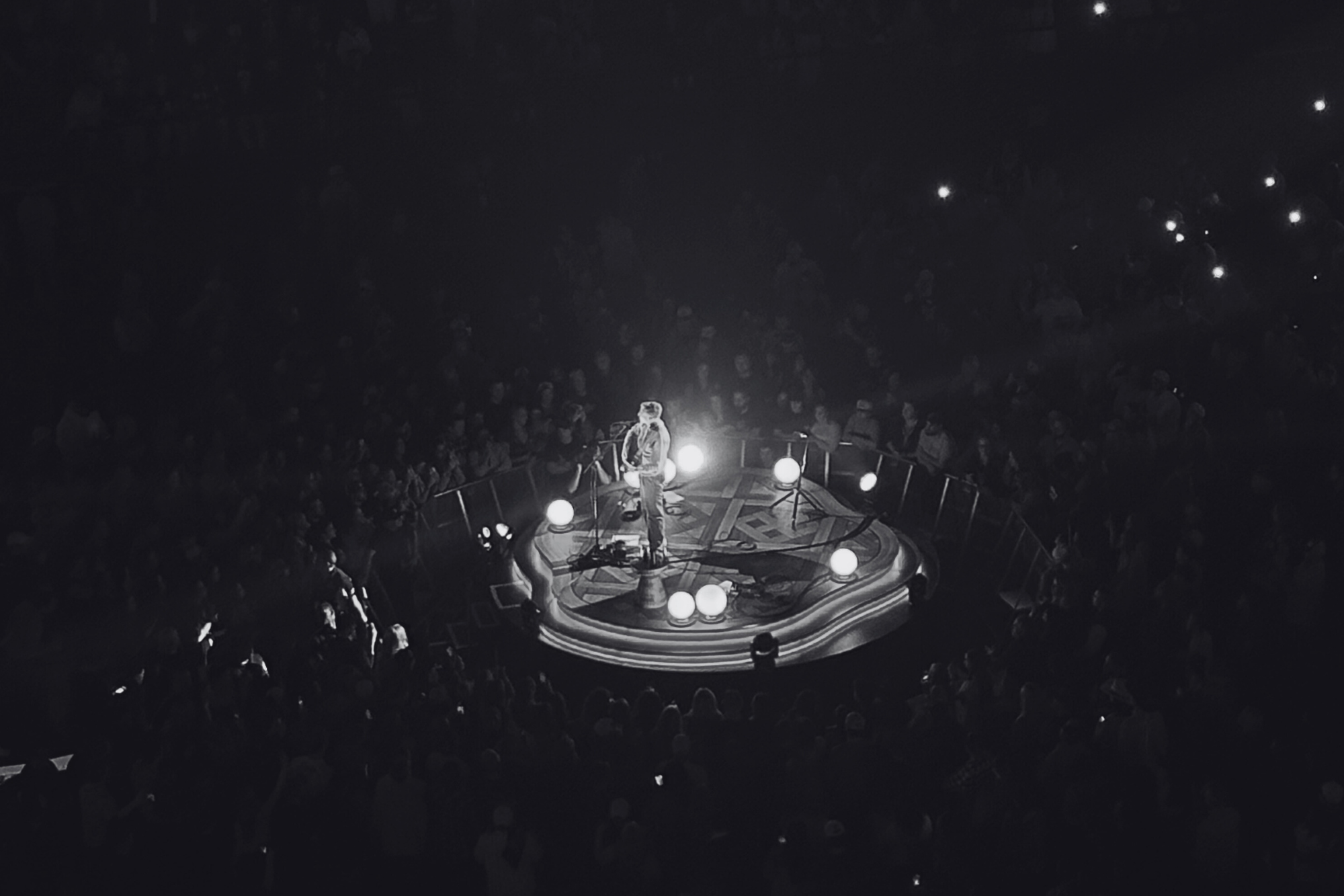On April 9th, Tyler Childers performed at Target Center in Minneapolis. 