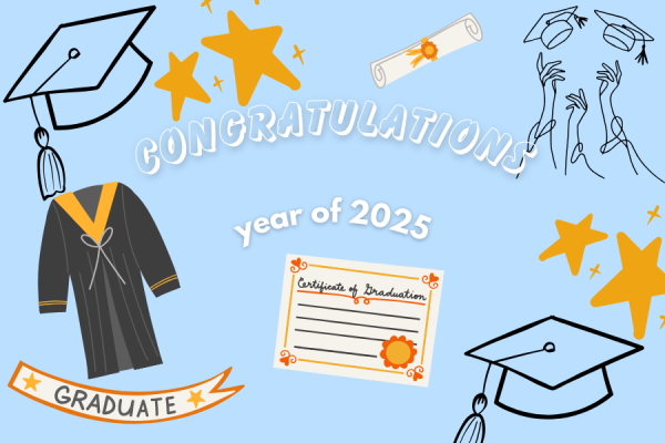 Happy Graduation year of 2025! There is still much to do before you graduate. 