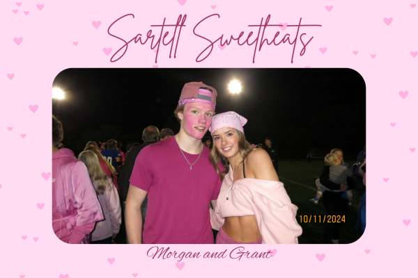 Morgan Winters and Grant Willson have been together for 7 months now and are ready to head into their junior year. (Photo used with permission from Morgan Winters)