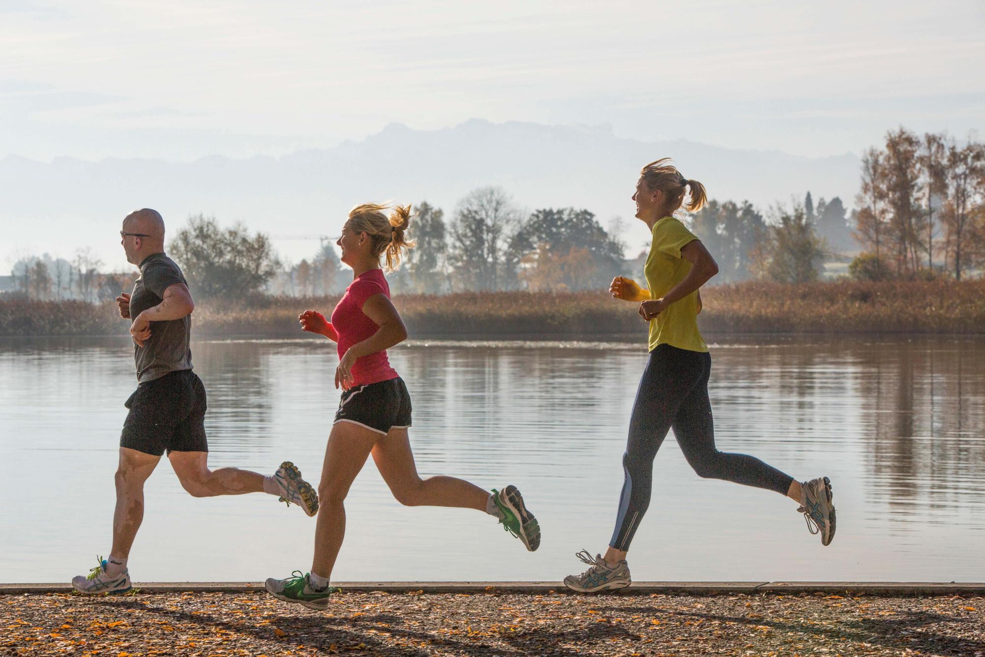 Just by getting up and moving around, you can preoccupy your mind.