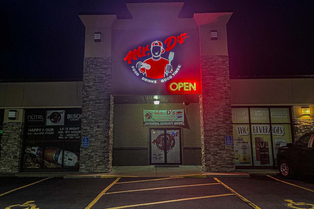 A new restaurant in Sartell, Mr. D's, opened August 13th in the old Event Center building.