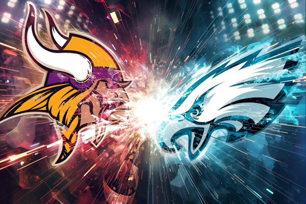 Minnesota Vikings match up with the Philadelphia Eagles this past Sunday.(Generated with Canva AI)