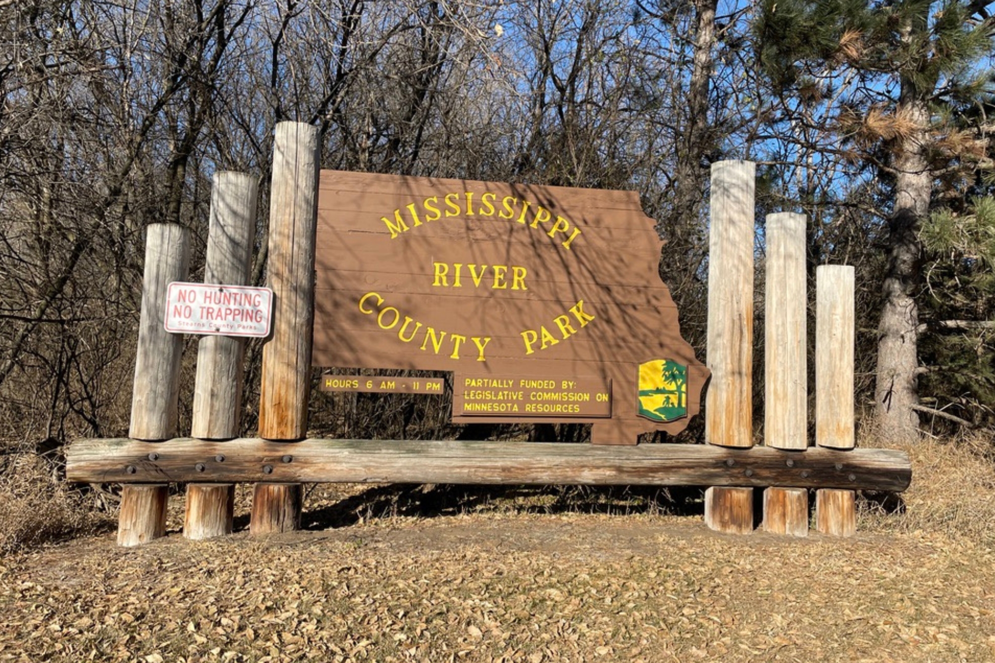 This image was taken at the entrance of the park.
