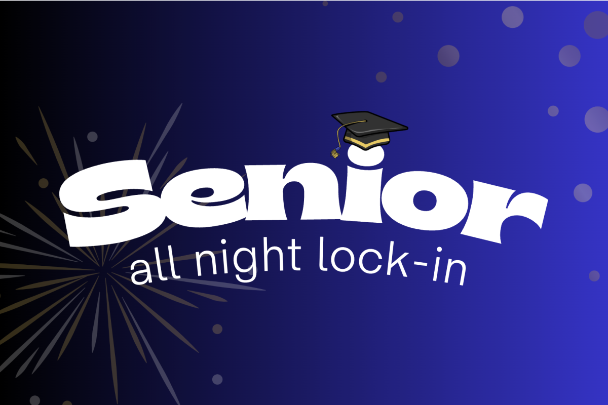 The senior lock-in tradition starts shortly after the big graduation ceremony! 