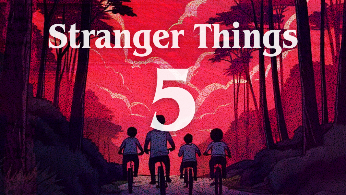 The first season of 'Stranger Things' was released almost ten years ago (AI generated image using Canva).