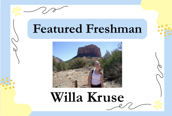 Willa enjoys all the scenery Arizona has to offer. (Photo used with permission from Willa Kruse)