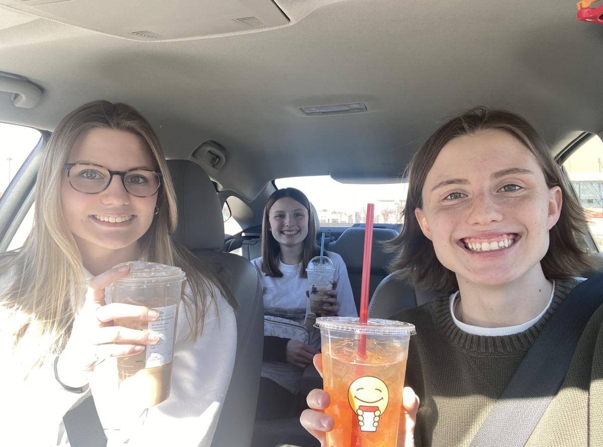 Emily and her two sisters love to get fun drinks together on each other their birthdays! (Photo used with permission from Emily Brown)
