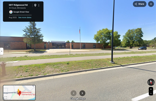 Westwood Elementary is one of the many schools that make up ISD 742. (Screenshot from Google Maps)
