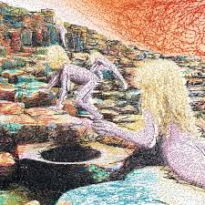 'Houses of the Holy' was Led Zeppelin's fifth studio album; the first one that did not include their name in the album title.  (Photo used with Fair use taken from Spotify)