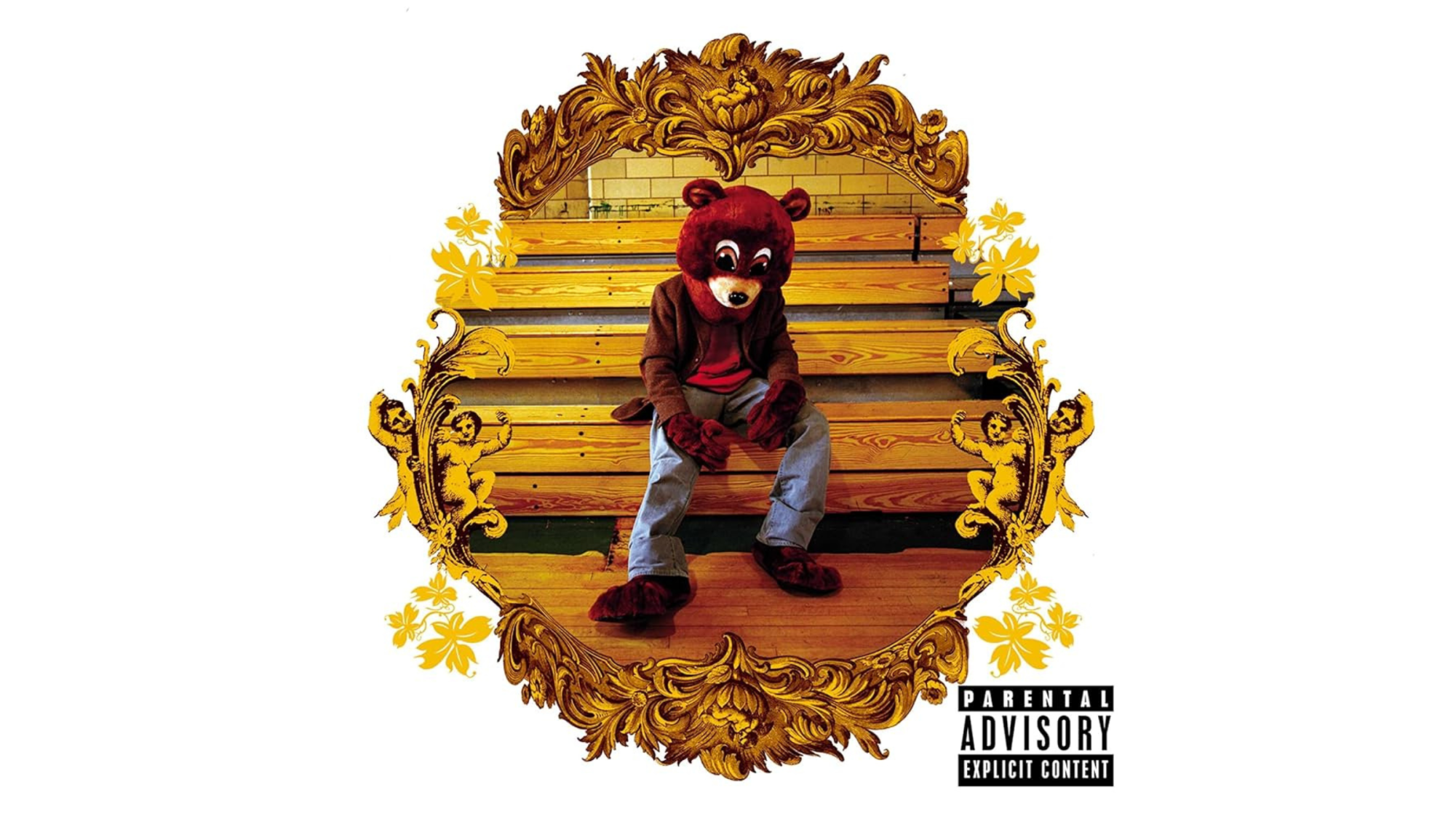 The College Dropout was released on February 10, 2004 (free use photo from Roc-A-Fella Records).